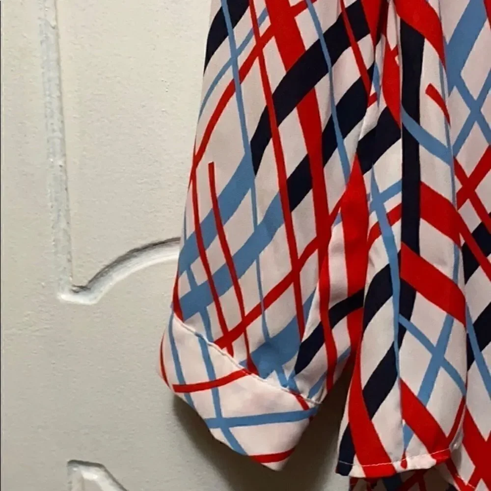 Halogen print blouse  size M/P